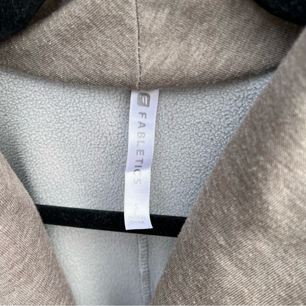 Fabletics Open Front Drawstring Jacket/Cardigan Sz S - Picture 4 of 7